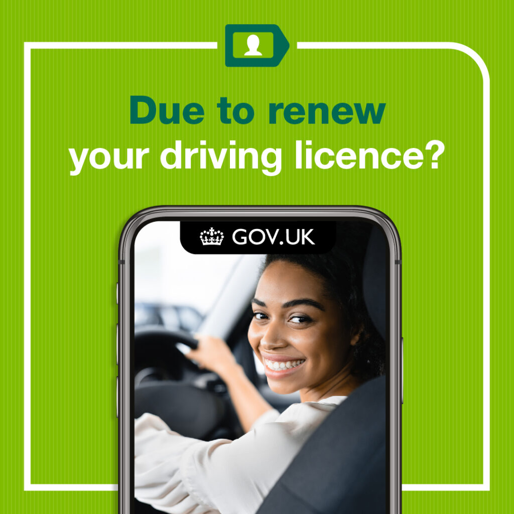 Due to renew your driving licence?