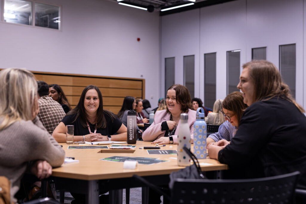 Attendees enjoying the Ada Lovelace day event at DVLA.